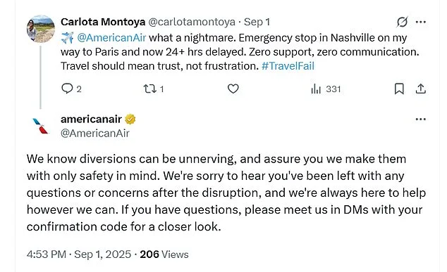 Safety Regulations Force Flight Diversion, Leaving Hundreds Stranded Overnight Amid Fuel Leak Crisis