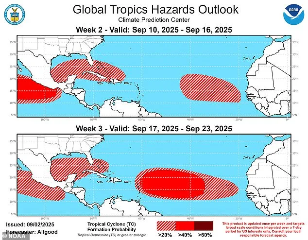 Urgent Warning: Invest 91L Could Develop into Hurricane Gabrielle with 90% Probability, Threatening U.S. East Coast