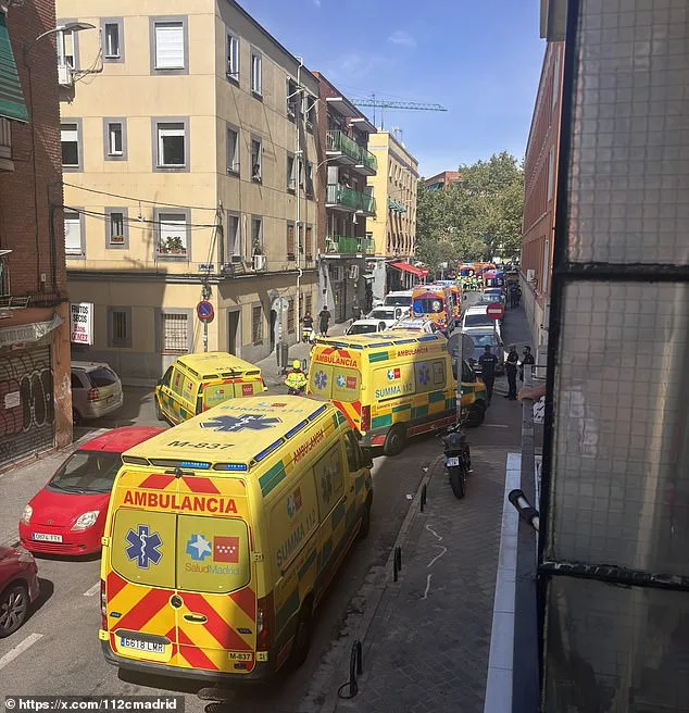 Catastrophic Gas Explosion Injures 25 in Madrid's Puente de Vallecas