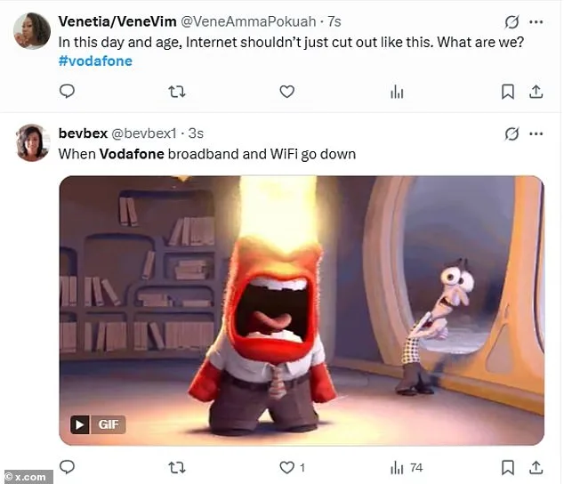 Vodafone Outage Leaves 136,000 Brits in Digital Limbo, as Customers Describe 'Alarming' Disruption