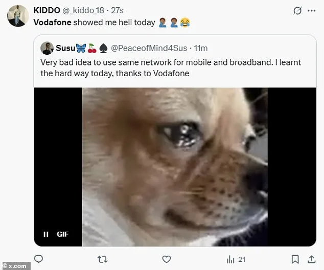 Vodafone Outage Leaves 136,000 Brits in Digital Limbo, as Customers Describe 'Alarming' Disruption