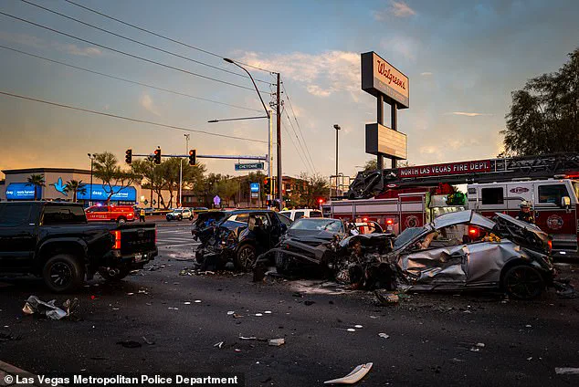 Tragic Crash in Las Vegas: 19-Year-Old Driver Kills Two, Injures Three in High-Speed Collision