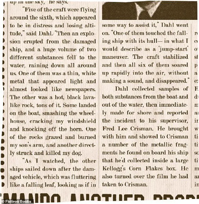 The Maury Island Incident of 1947: The Origin of the Men in Black Legend