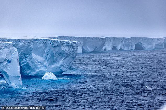 Urgent Warning: World's Largest Iceberg Turning Bright Blue as Imminent Disintegration Looms, Reveals NASA Imagery