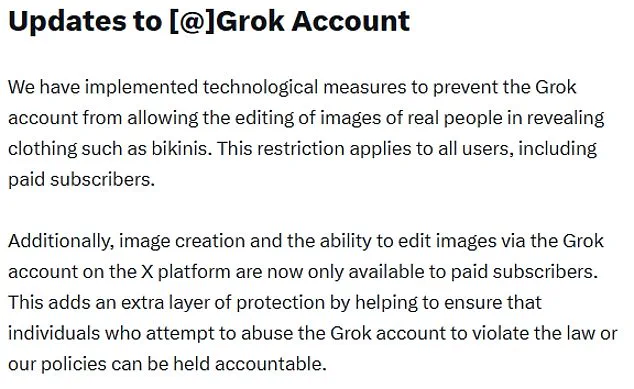X Restricts Grok AI's Image Editing to Curb Non-Consensual Deepfakes Amid Public and Governmental Pressure
