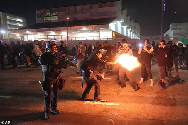 Downtown LA in Chaos: Protesters Clash with Officers, Tear Gas Used During ICE Raids