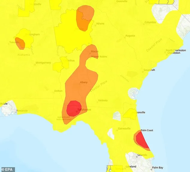 Dangerous Air Quality in Daytona Beach and Atlanta Puts Thousands at Risk as PM2.5 Levels Surge Beyond WHO Limits