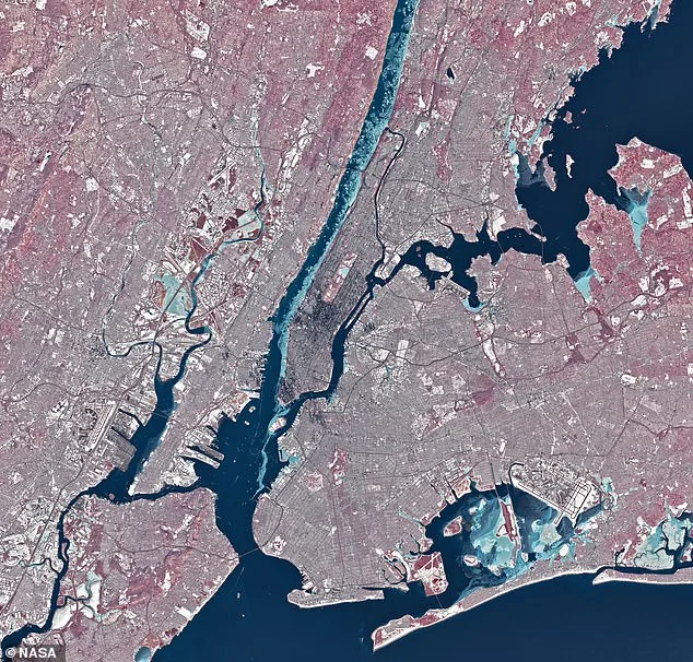 Frozen in Time: Satellite Image Captures New York's Icy Winter Storm and Human Toll