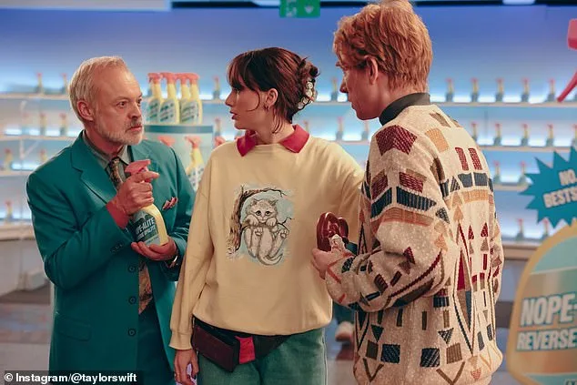 Surreal Nineties-Themed Video Stars Taylor Swift and Domhnall Gleeson with Magical Opalite