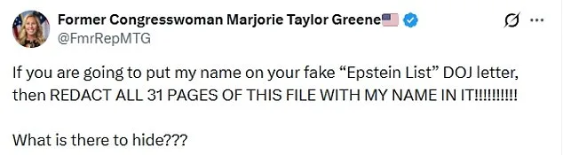 Bipartisan Outrage Over Epstein Files List Includes High-Profile Names, Sparks Controversy Over Accuracy