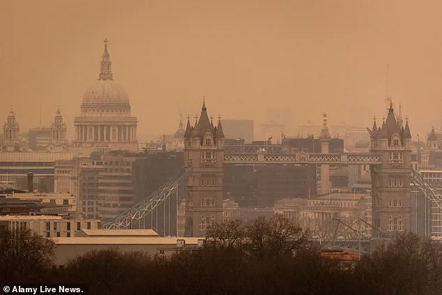 UK on Brink of 'Blood Rain' as Saharan Dust Mixes with Persistent Rainfall