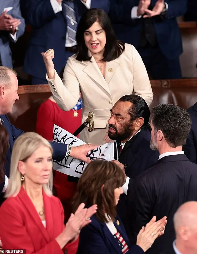Texas Democrat Al Green Ejected from State of the Union After Protesting Trump's AI Video Mocking Obamas