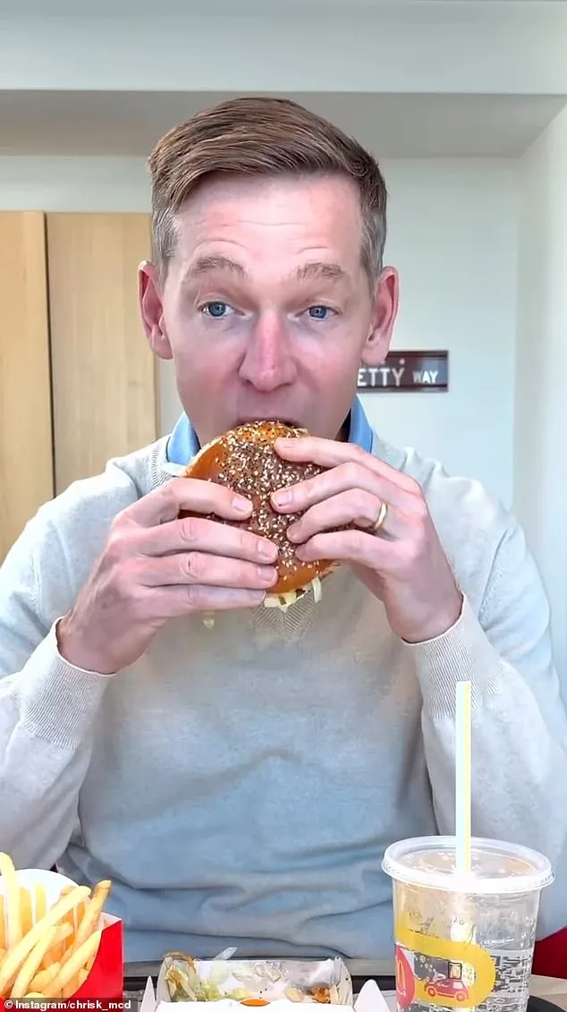 McDonald's CEO Mocked Online for Awkward Big Arch Burger Promo