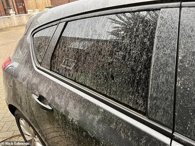 Saharan Dust Plume Brings 'Blood Rain' to UK