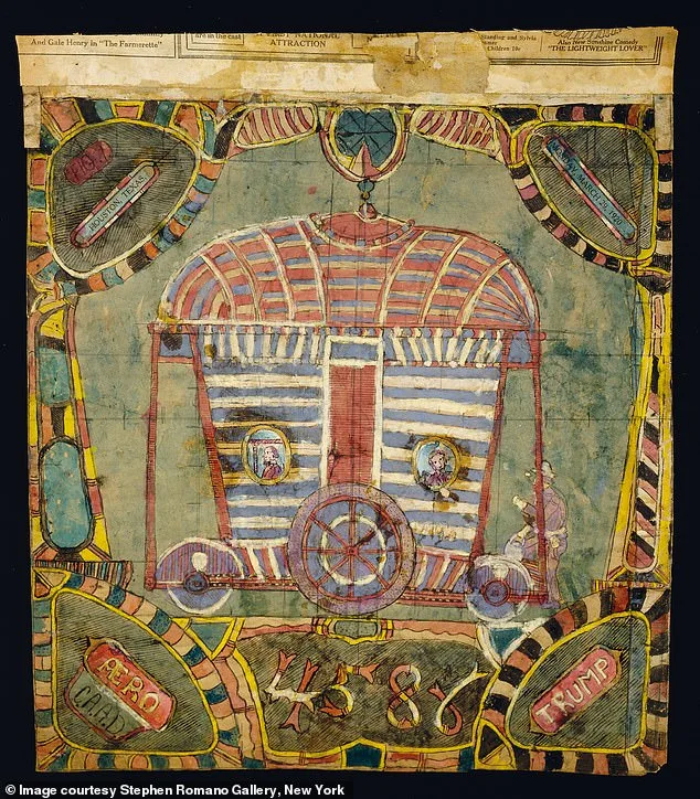 Charles Dellschau's Enigmatic Sketches: Trump, '47,' and Time Travel Theories Collide