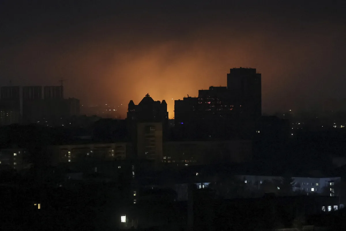 Explosions Shake Kyiv as Ukraine Faces Intense Russian Bombardment