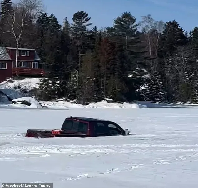 Maine Woman Survives Terrifying Ice Fishing Incident as Truck Plunges into Moosehead Lake