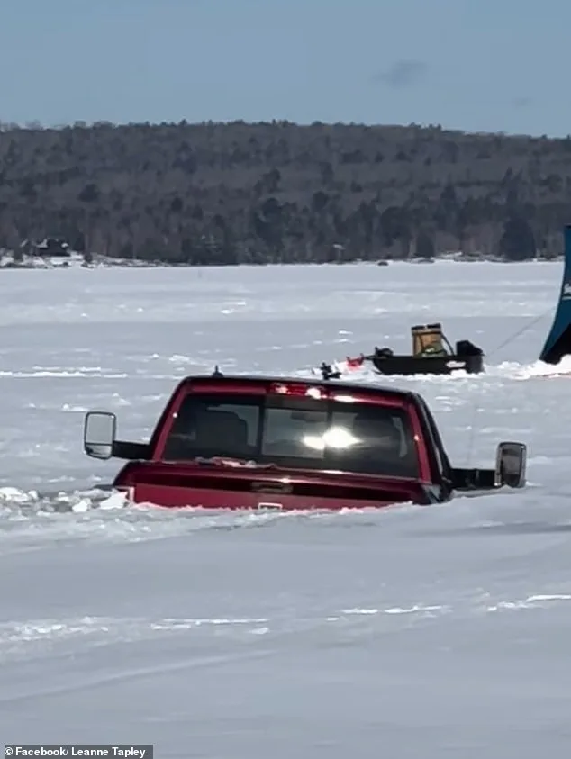 Maine Woman Survives Terrifying Ice Fishing Incident as Truck Plunges into Moosehead Lake