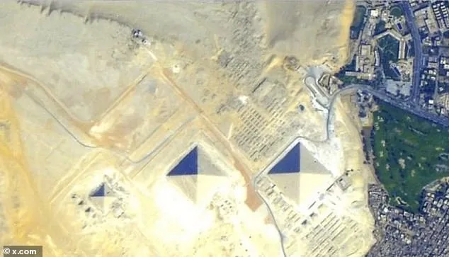 Mysterious Antarctic Formation Sparks Speculation About Ancient Civilization, Mirroring Giza Pyramids