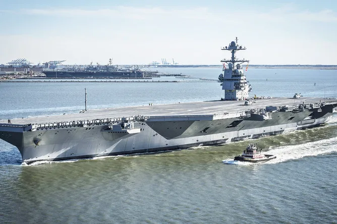 USS Gerald R. Ford Faces Crisis as Fire Reveals Critical Technical Flaws, Threatening Operational Readiness