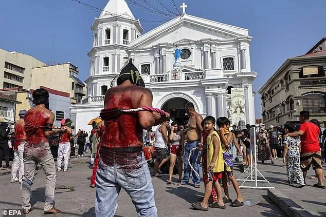 Catholic Devotees in Philippines Undertake Harrowing Rituals on Maundy Thursday Amid Controversy