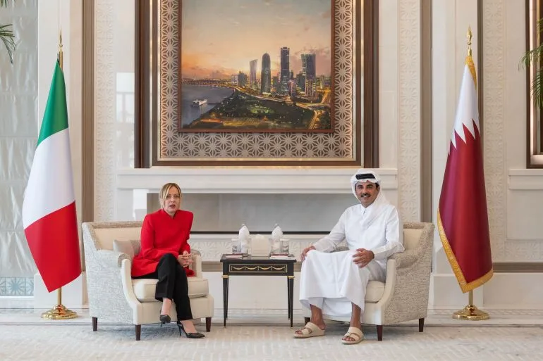 Giorgia Meloni's Historic Doha Visit Highlights Italy's Strategic Energy Shift in Gulf Region