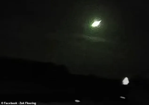 Massive Green Fireball Erupts Over Britain, Leaving Residents Stunned and Social Media Abuzz