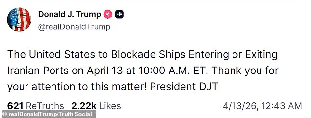 Trump's Strait of Hormuz Blockade Drives Oil Prices Above $100