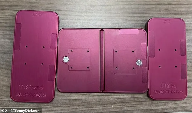 Apple's iPhone Fold Dummy Model Leaked: Controversial Design Sparks Mixed Reactions