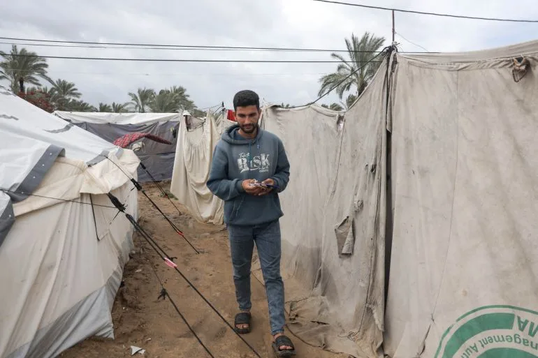 Gazans struggle for survival amid war-obliterated power grid and darkness.