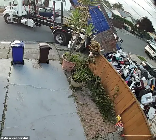 Unpaid Rent: Dumpster Dispute Leaves California Homeowners in Disarray.