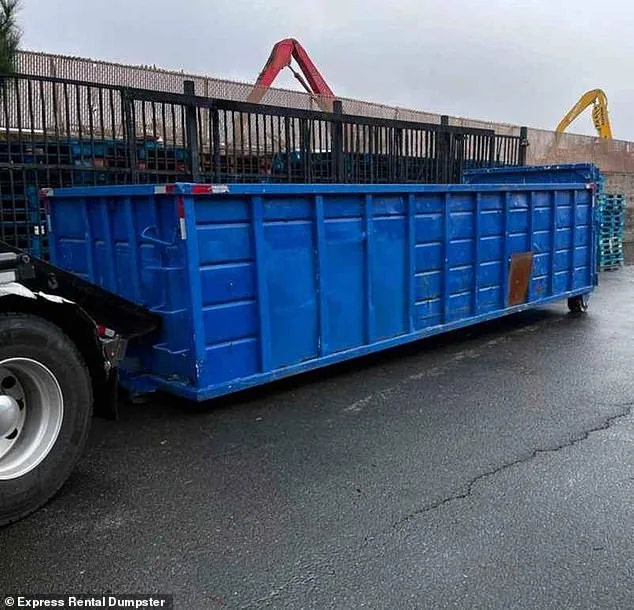 Unpaid Rent: Dumpster Dispute Leaves California Homeowners in Disarray.