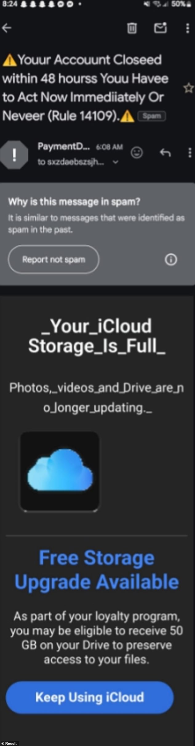 iCloud Storage Scam Threatens 1.8 Billion iPhone Users With Fake Upgrade Links